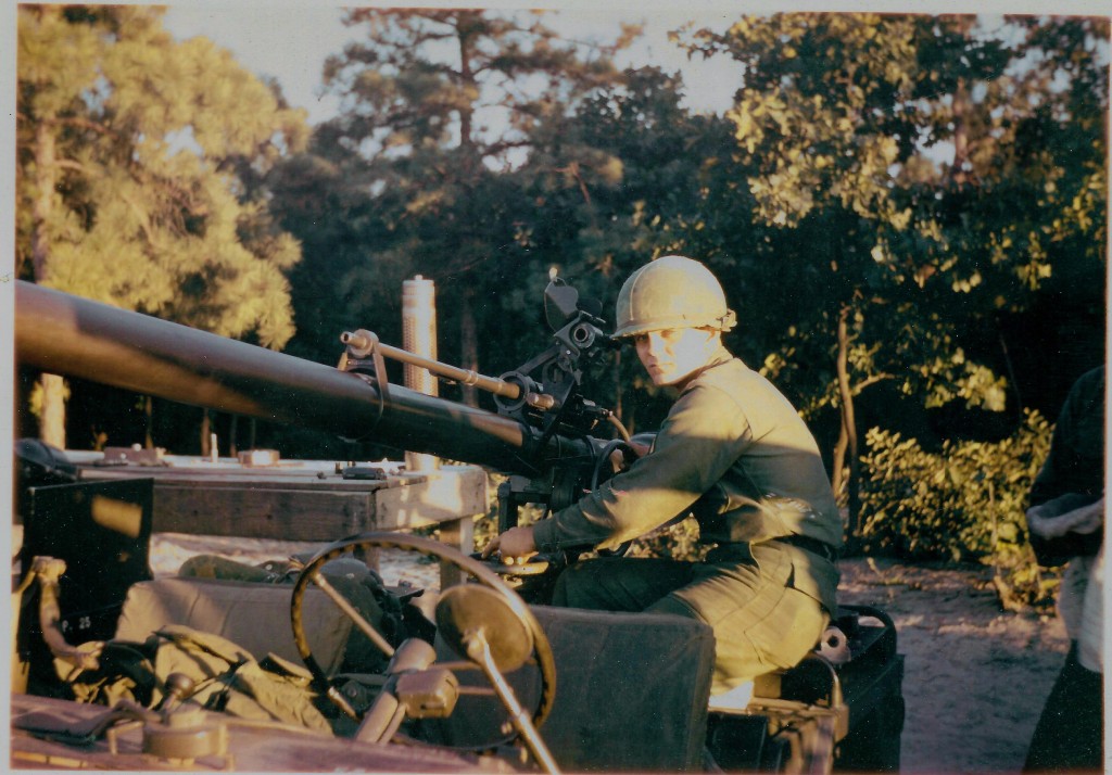 PVT Thomas with a 106 mm RR at Fort Dix